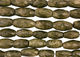Vessonite Faceted Rice 26-33x14-17mm