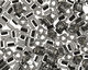 TOHO Gray (with Silver Lining) Triangle 11/0 Seed Bead