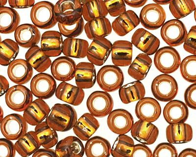 TOHO Smoky Topaz (with Silver Lining) Round 8/0 Seed Bead