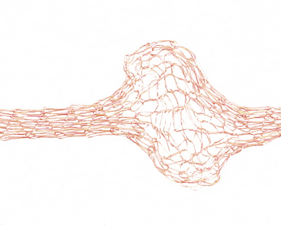 WireLace Blush Ribbon 3mm