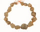 Shell Fossil Freeform Nugget Graduated 13-35x11-31mm