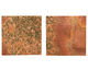 Lillypilly Verde Pebbles Embossed Patina Copper Sheet 3"x3", 36 gauge