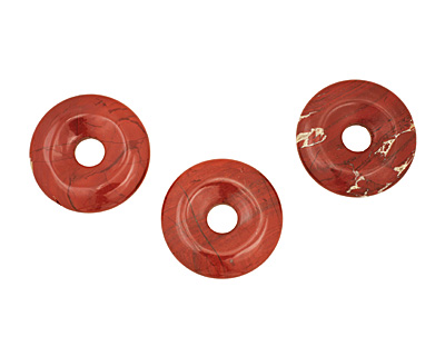 Red Jasper Donut 35mm
