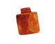 Patricia Healey Copper Square w/ Rope Spiral Pendant 18x22mm