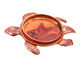 Patricia Healey Copper Turtle Bezel Pendant 50x64mm