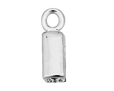SilverSilk Silver (plated) Single End Cap 14x5mm