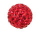 Ruby Pave Round 10mm (1.5mm hole)