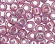 TOHO Transparent Rainbow Light Amethyst Round 6/0 Seed Bead