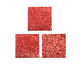 Lillypilly Red Wine Scrolling Vine Embossed Patina Copper Sheet 3"x3", 36 gauge