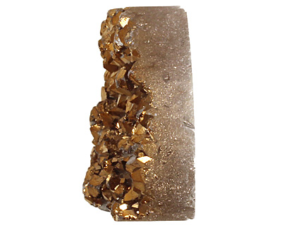 Druzy (metallic gold) Round Cabochon 25mm