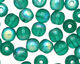 Czech Glass Emerald AB Round 4mm