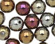 Czech Glass Iris Brown Round 6mm