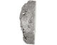 Druzy (metallic silver) Round Cabochon 30mm