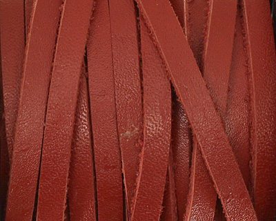 Corida Red Leather Belting Lace 5mm
