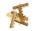 Brass Ribbon Bar 1-5 Link 29x9mm