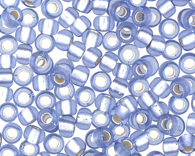 TOHO Light Sapphire (with Frosted Silver Lining) Round 11/0 Seed Bead