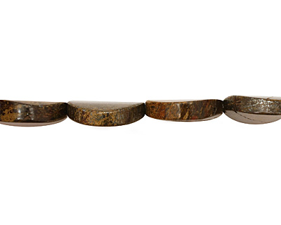Bronzite Twisted Puff Coin 25mm