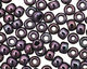 TOHO Metallic Amethyst Gun Metal Round 8/0 Seed Bead