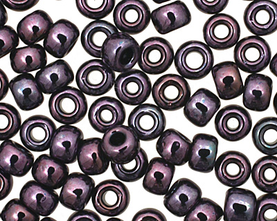 TOHO Metallic Amethyst Gun Metal Round 8/0 Seed Bead