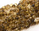 Smoky Quartz (yellow) Faceted Onion 9-10x8-9mm