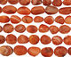 Carnelian (natural) Faceted Nugget 17-33x15-26mm