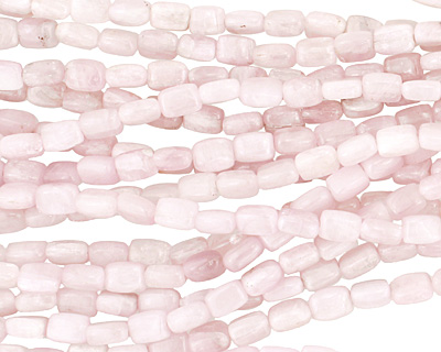 Kunzite Irregular Thin Pillow 8x6mm