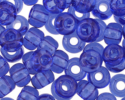 TOHO Transparent Sapphire Round 6/0 Seed Bead