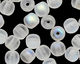 Czech Glass Matte Crystal AB Round 4mm
