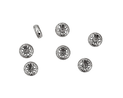 Pewter Aztec Coin 12mm