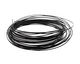 Soft Flex Black Half Round Craft Wire 21 gauge, 7 yards
