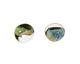 Unicorne Beads Multi Forest Teardrop 7x9mm