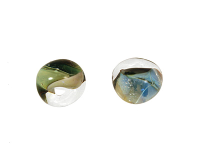 Unicorne Beads Multi Forest Teardrop 7x9mm