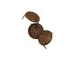 Vintaj Natural Brass Artful Button Decorivet 14mm
