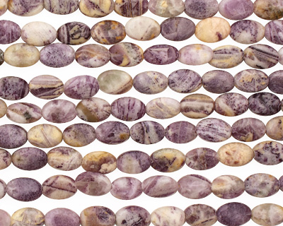 Lapidalite Jasper Flat Oval 12x8mm