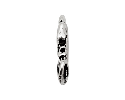 TierraCast Antique Silver (plated) Christmas Bells 16mm