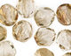 Czech Fire Polished Glass Twilight Crystal Round 6mm