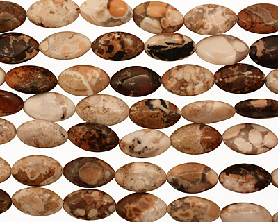 Conglomerate Jasper Horse Eye 20x12mm