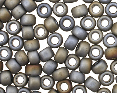 TOHO Matte Iris Gray Round 8/0 Seed Bead