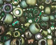 TOHO Bonsai Green/Black Seed Bead Mix