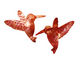 Patricia Healey Copper Hummingbird Pendant 38x46mm