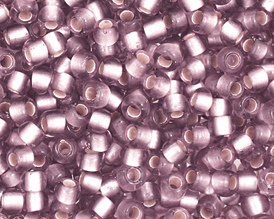 TOHO Light Amethyst (with Frosted Silver Lining) Round 11/0 Seed Bead