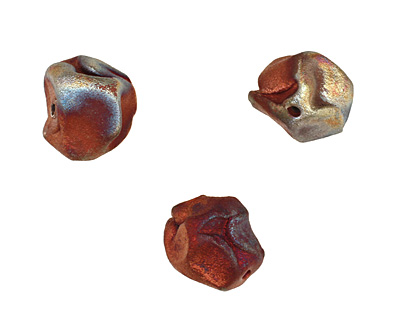 XAZ Raku Rust Copper Nugget 19-21mm