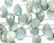 Amazonite Faceted Flat Teardrop 13x18mm