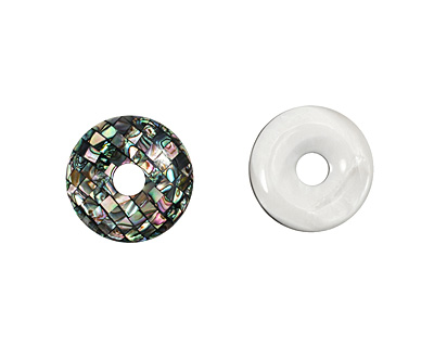 Abalone Mosaic Donut 40mm