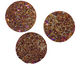 Druzy (metallic purple) Round Cabochon 30mm