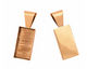 Copper Rectangle Bezel 14x28mm