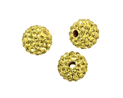 Dandelion Pave Round 8mm