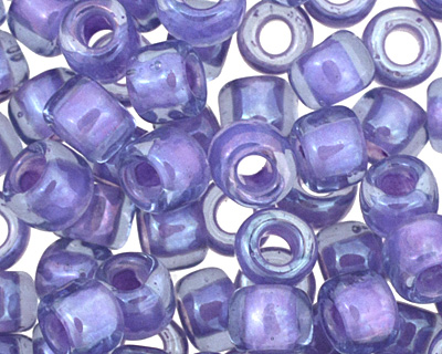 TOHO Light Sapphire (with Opaque Purple Lining) Round 6/0 Seed Bead