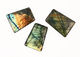 Labradorite Trapezoid Pendant 34x47mm