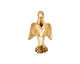 Ezel Findings Gold (plated) Peace Dove 11x15mm